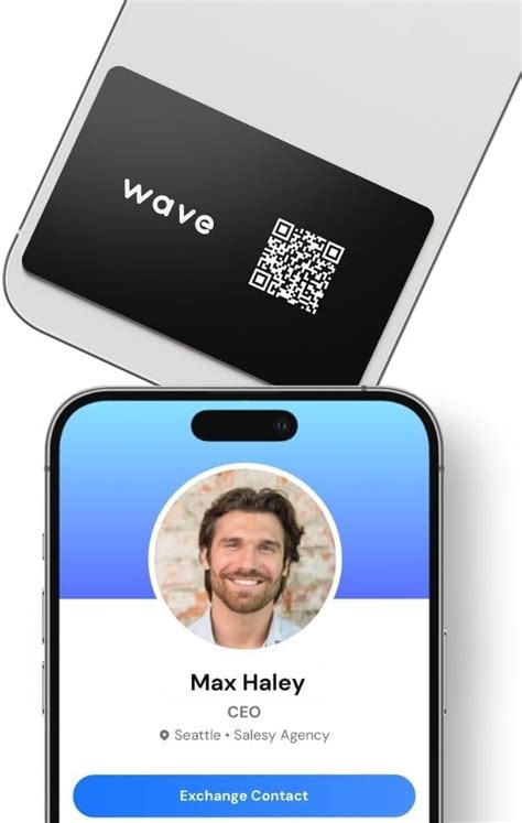 How to use Wave NFC business cards and tags.